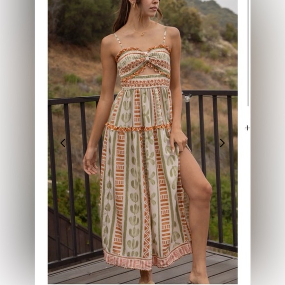 jacquard fit and flare dress Floral Tube Mini Select Size:UK10/M Fall Boho Dresses – Fall24 Preview